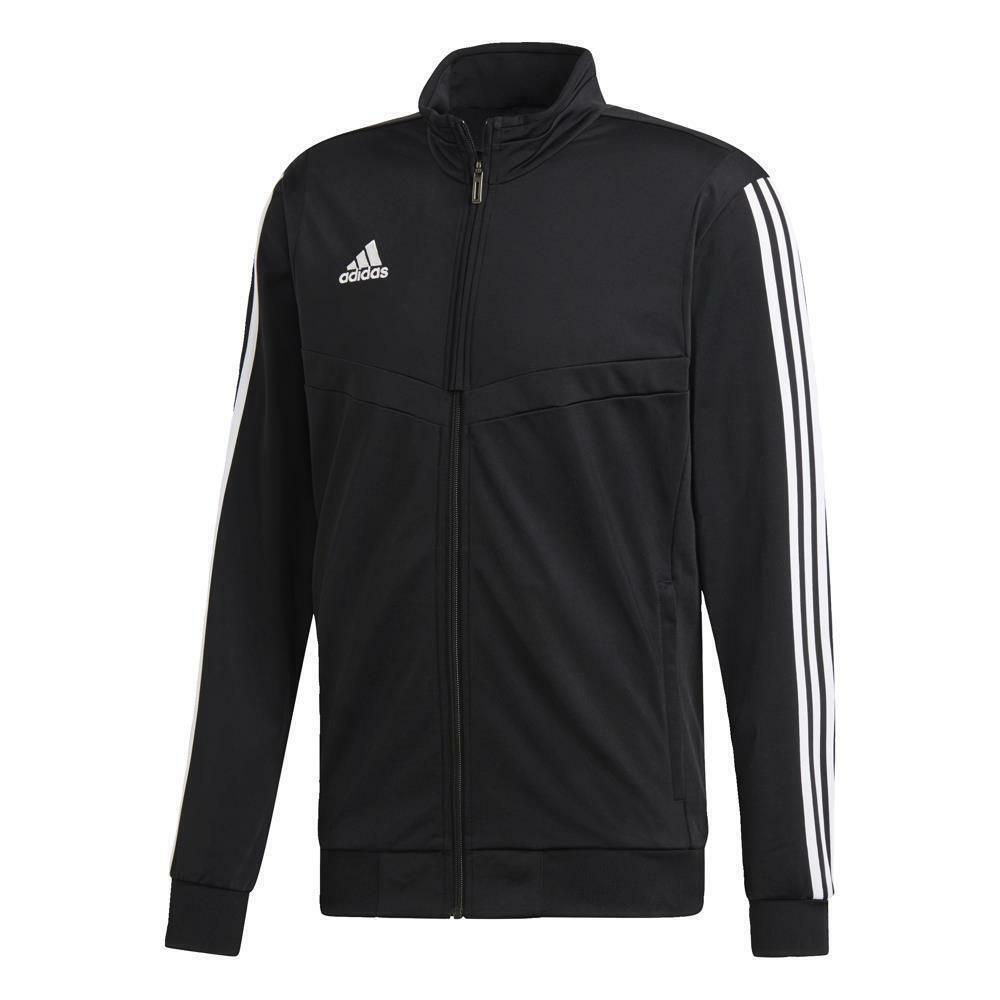 Adidas Fußball Tiro 19 Polyester Jacke Fußballjacke Herren schwarz