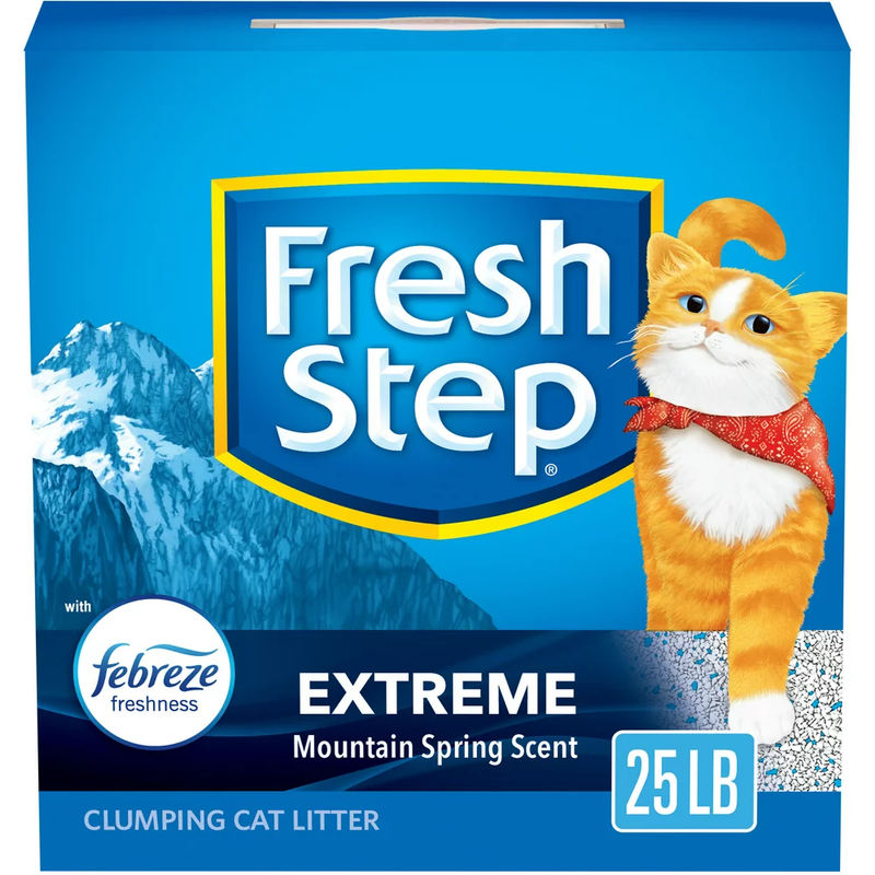 Fresh Step Extreme Scented Litter with Odor Control, Clumpin
