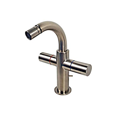 Hansgrohe Axor Uno 2 Handle Brushed Nickel Bidet Faucet 38222821