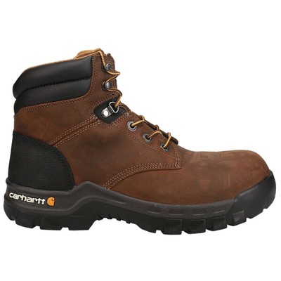 

Carhartt Rugged Flex 6-дюймовый водонепроницаемый композитный носок Eh Work Mens Size 10,5 WW, Коричневый, Carhartt Rugged Flex 6 Inch Waterproof Composite Toe Eh Work