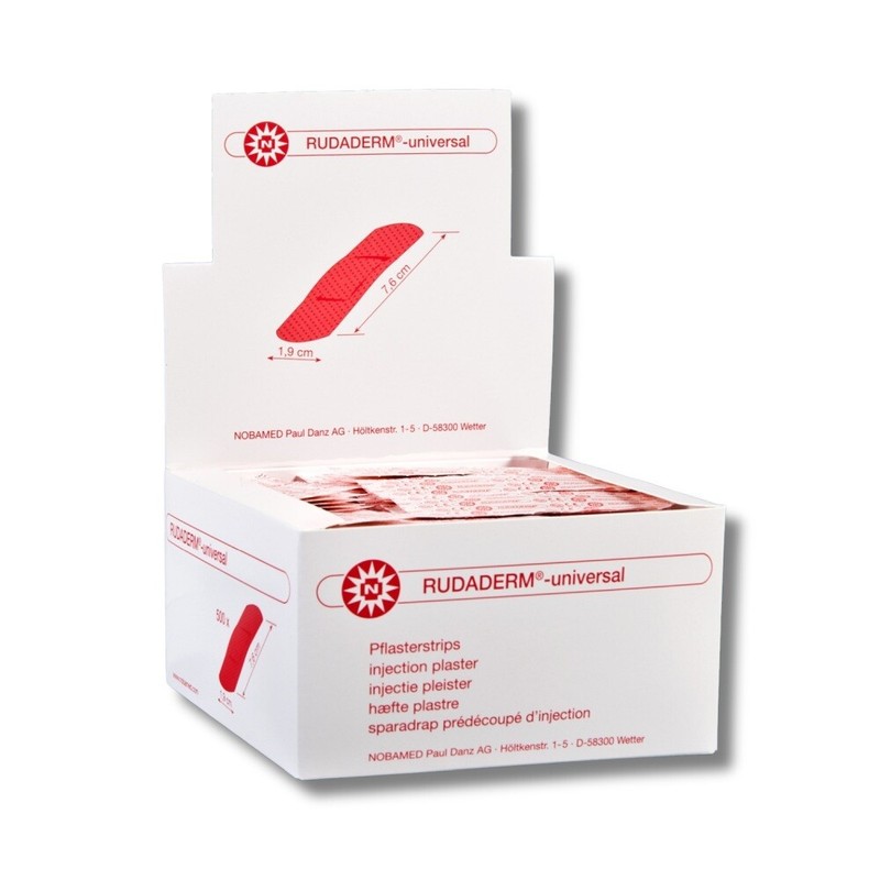 Noba Rudaderm-Universal Pflasterstrips 1,9 X 7,6 Cm, 500 StÃ¼Ck, Pzn 07770379
