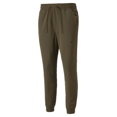 

Мужские зеленые повседневные спортивные штаны Puma Studio Ultramove Training Joggers 522113, Зеленый, Puma Studio Ultramove Training Joggers