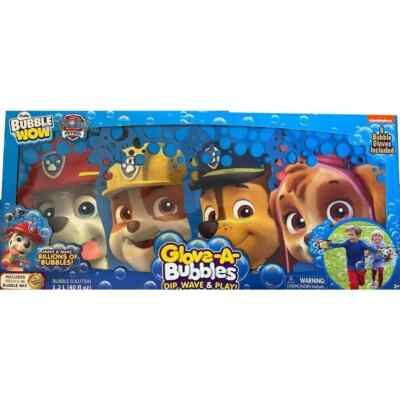ZURU Bubble Wow Paw Patrol Glove-A-Bubbles Wave & Play (8 Pack) - Free Shipping