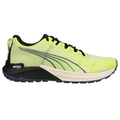 Мужские желтые кроссовки Puma FastTrac Nitro Trail Running, спортивная обувь 37704405