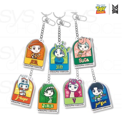 BTS TinyTAN x Toy Story Special Collaboration earpearp Acrylic Keyring + Track#