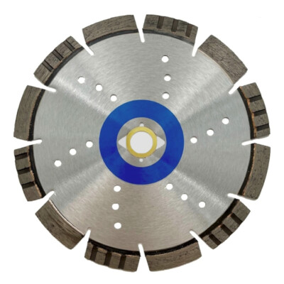 All Purpose Diamond Saw Blades, 1/8'' Segment Width, 10mm Segment Height, Wet/Dry