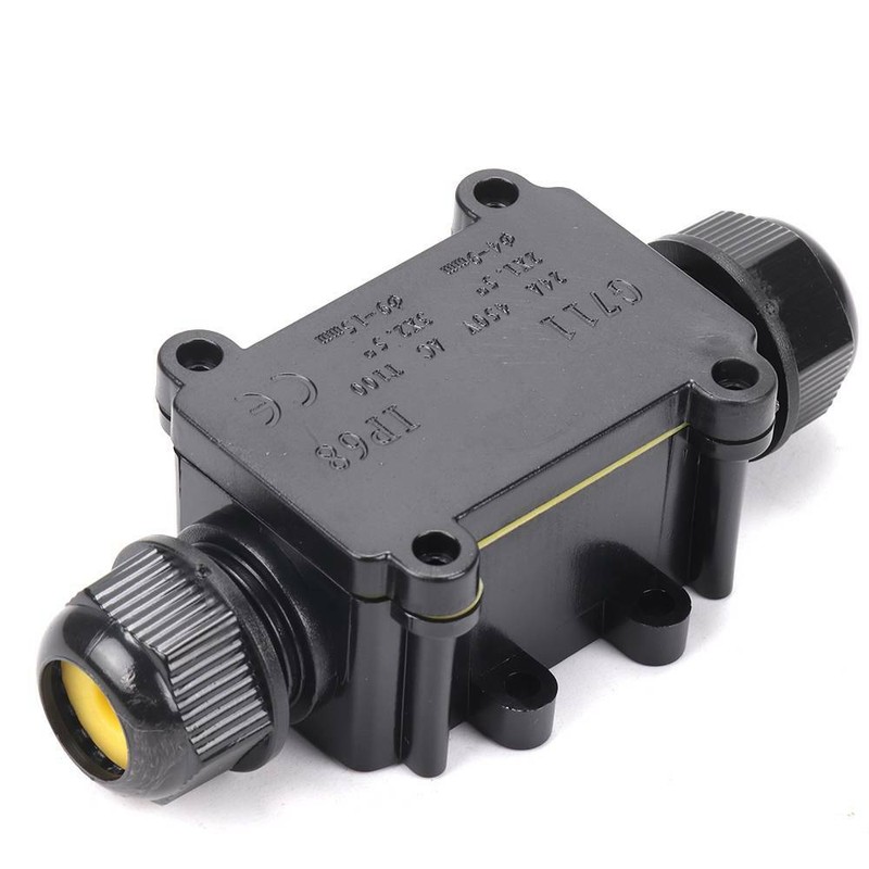 Verteilerbox IP68 Wasserdicht Kabelsteckverbinder Außen Anschlussdose