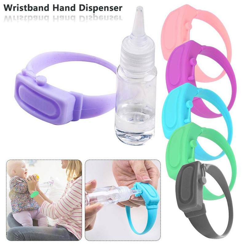 Hygiene Desinfektionsarmband Damen Herren Kinder Hand Waschflüssigkeit Spender