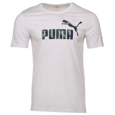 

Футболка Puma Heat Map No.1 с круглым вырезом и коротким рукавом с логотипом мужская размер  Athletic Cas, Белый, Puma Heat Map No.1 Logo Crew Neck Short Sleeve T-Shirt