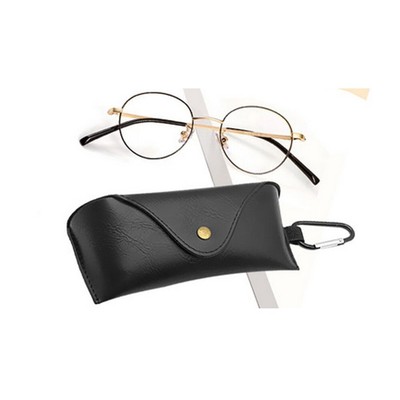 Durable Superior Quality Metal Glasses Clear Lens Frame Eyeglasses + Pouch NEW