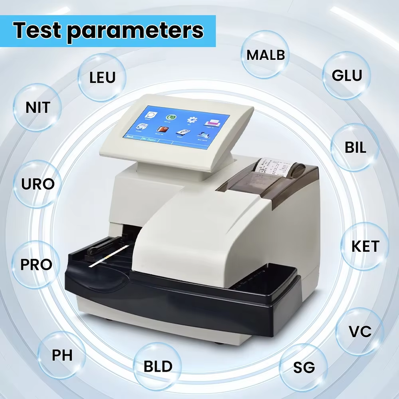 W-600 Urine Analyzer for Veterinary Vet urine analyzer Machine Touch Screen Pet
