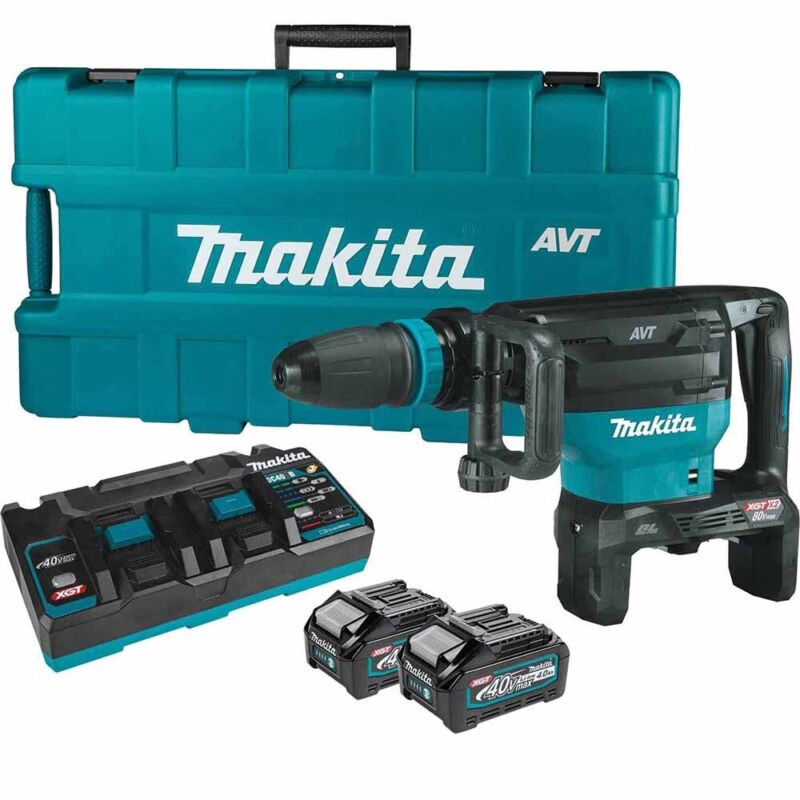 Makita GMH02PM 80V max (40V max X2) XGT 28 lb. AVT® Demolition Hammer Kit