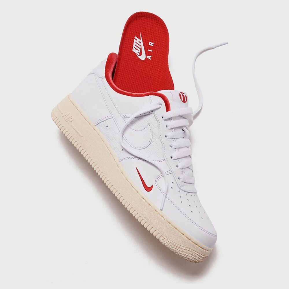 KITH x Nike Air Force 1 Low Tokyo Japan AF1 White University Red CZ7926-100 | eBay