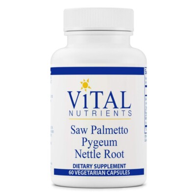 Vital Nutrients - Saw Palmetto Pygeum Nettle Root, Supports Prostrate Health