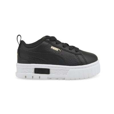 

Черные кроссовки для мальчиков Puma Mayze Lth Ac Inf повседневная обувь 38568602, Черный, Puma Mayze Lth Ac Inf