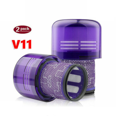 2 Pack Replacement Filter both for Dyson V11 SV14 SV15 V15 SV22 970013-02 Detect