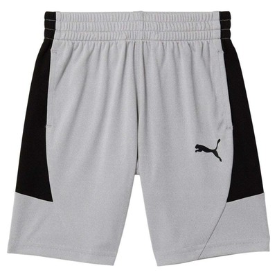 

Шорты Puma Core Interlock для мальчиков, размер , повседневные спортивные штаны 858373-02, Grey, Puma Core Interlock Shorts Youth