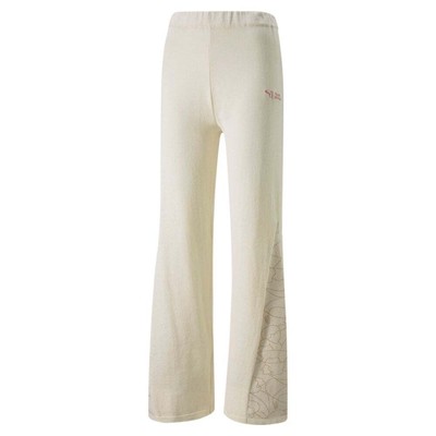 

Puma Maggie X Knit Graphic Pants Женские бежевые повседневные брюки 52214765, Бежевый, Puma Maggie X Knit Graphic Pants