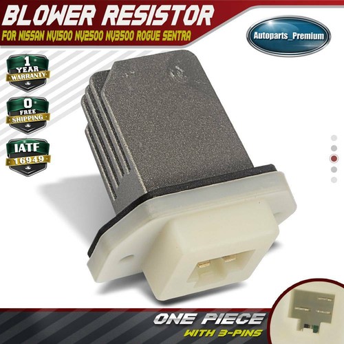 A/c Blower Motor Resistor For Nissan Rogue Titan Sentra Pathfinder