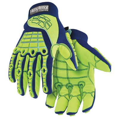 HEXARMOR 4027-M (8) Mechanics Gloves,M/8,9-1/2'',PR 38XH37