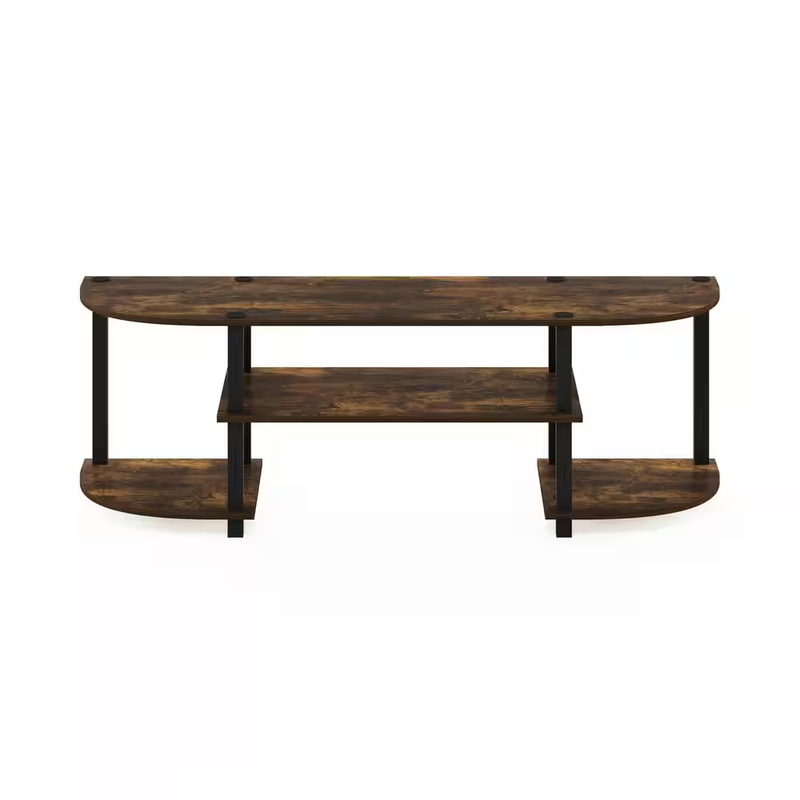 TV Stand 47 Inch Entertainment Center TV Console Shelf Fits 55 Inch TV Black