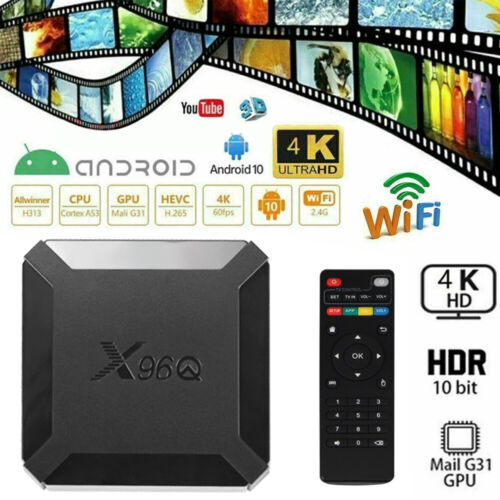 X96q Quad Core Hd 4k Media Stream Player Mini Pc Dual Wifi
