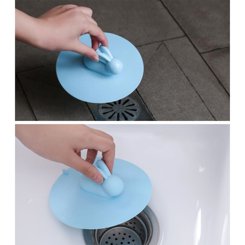 4pcs Rabbit Design Floor Drain Plug Bathtub Stopper ...