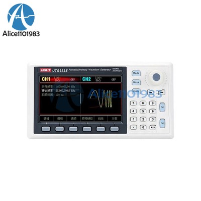UTG932E Function Signal Generator Oscilloscope 30/60Mhz Signal Source Frequency
