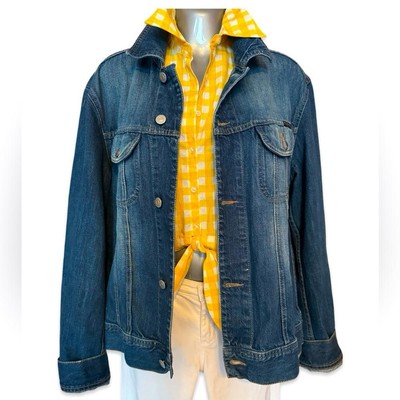 Sisley cotton jean jacket SZ L