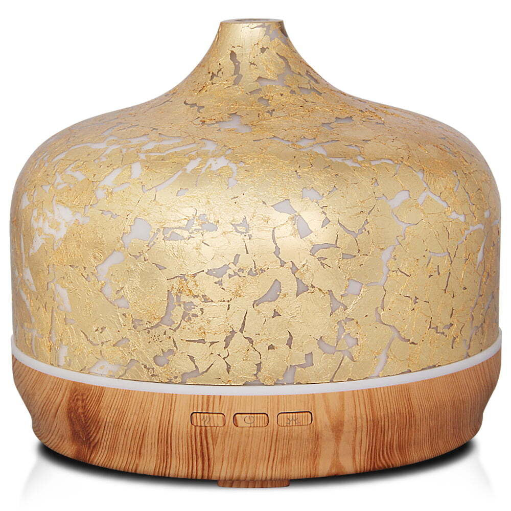 3D Glass 500ml Essential Oil Diffuser Humidifier Aromatherapy Ultrasonic