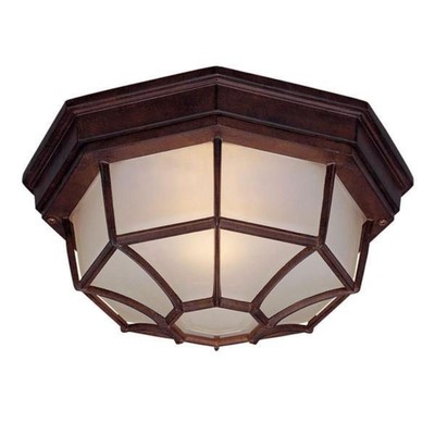 Acclaim Lighting 2002BW Two Light Outdoor Flush Mount - 11 Inches Wide by 5