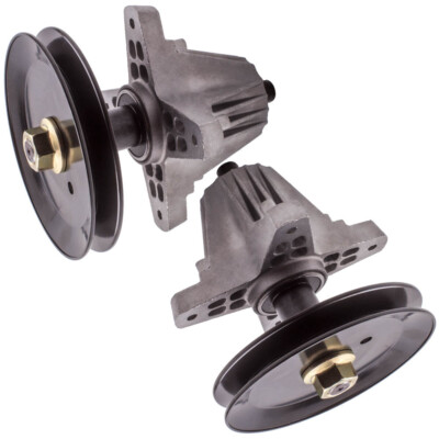 Spindle Assembly W/Pulley Bolt 2 Pack 618-06991 918-06991 For Troy Bilt MTD