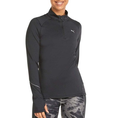 

Женская черная повседневная спортивная верхняя одежда Puma Run 5K Knit Zip 521390-01, Черный, Puma Run 5K Knit Zip