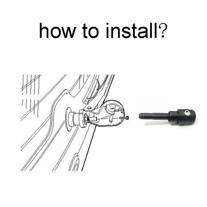 Rear Windshield Washer Jet Nozzle For VW Polo Skoda Fabia Octavia