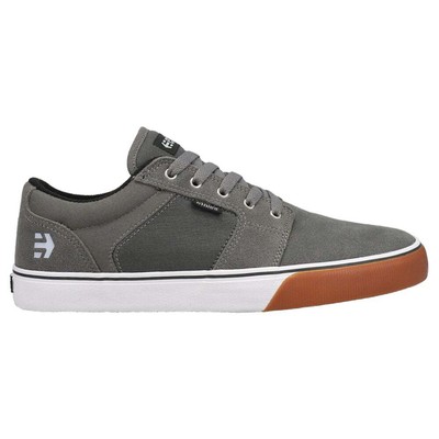 

Etnies 4101000351-069 Mens Barge Ls Lace Up Sneaker Sneakers Shoes Casual -, Grey, Etnies Barge Ls Lace Up Sneaker