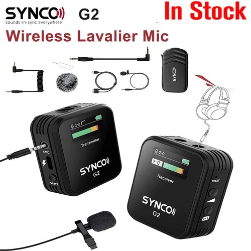 SYNCO G2 G2A1 2.4g Wireless Lavalier Microphone transmitter