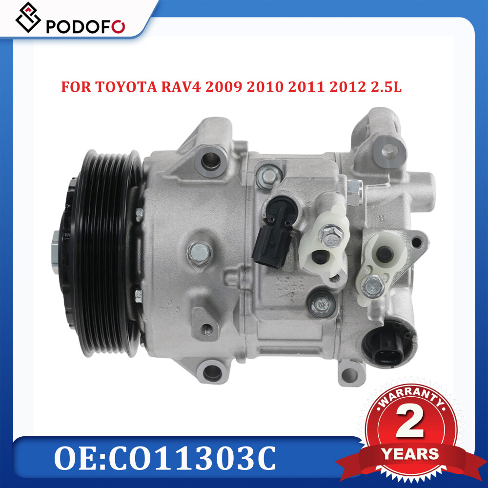 Воздушный компрессор кондиционера с муфтой сцепления Подходит для 2009-2012 Toyota RAV4 2012-2015 Camry 2,5Л