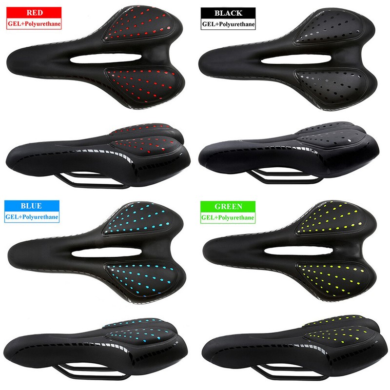 Mountain Road MTB Mat Gel Soft Seat Cycling Pad Bike Saddle Ventilate Cushion
