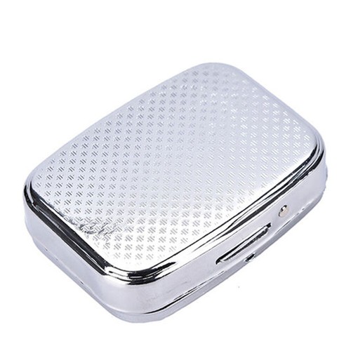 US 2Pcs Small Pill Box Medicine Organizer Portable Container Case Storage Holder