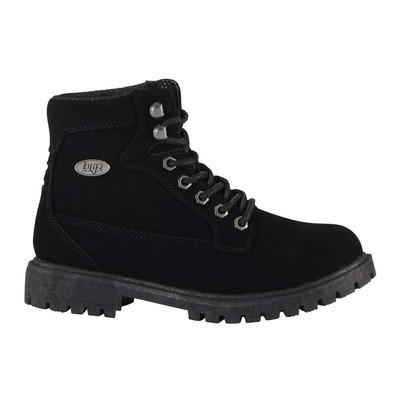 

Женские черные повседневные ботинки Lugz Mantle Hi на шнуровке WMANTLHD-001, Черный, Lugz Mantle Hi Lace Up