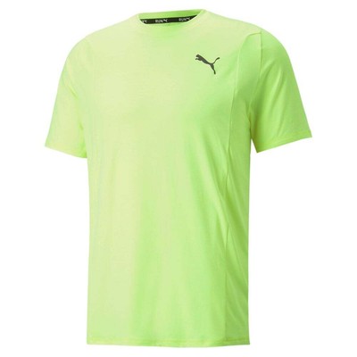

Puma Run Cloudspun Tee M Мужские желтые повседневные топы 52240588, Желтый, Puma Run Cloudspun Tee M