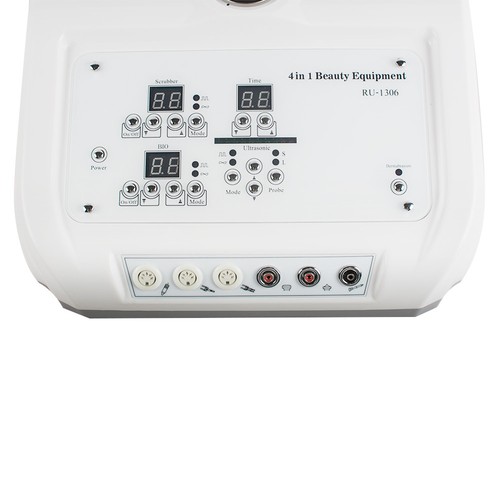 4-1 Micro Dermabrasion Ultrasound Skin Scrubber Beauty Machine Smooth Care +GIFT