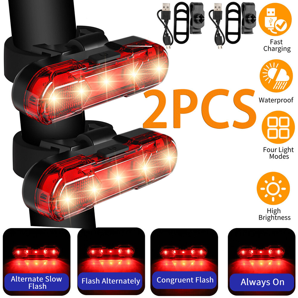 Safety Cycling Warning Rear Lamp