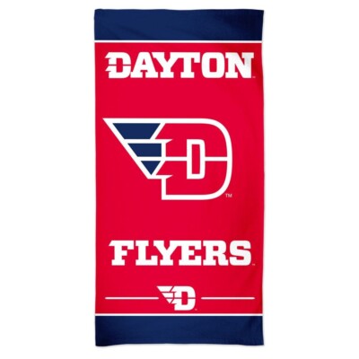 DAYTON FLYERS 30''X60'' SPECTRA BEACH TOWEL NEW WINCRAFT  