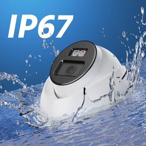 ANNKE 8CH H.265+ 6MP 8CH NVR Dome 5MP Color POE IP Security Camera System CCTV 