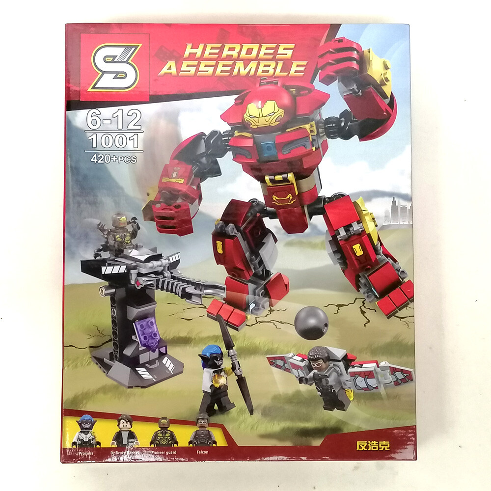 lego heroes assemble iron man