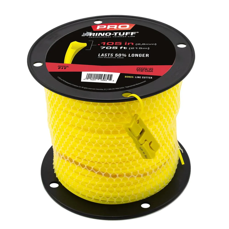 Rino-Tuff Universal Trimmer Line Heavy Duty Triangular Shape 0.105