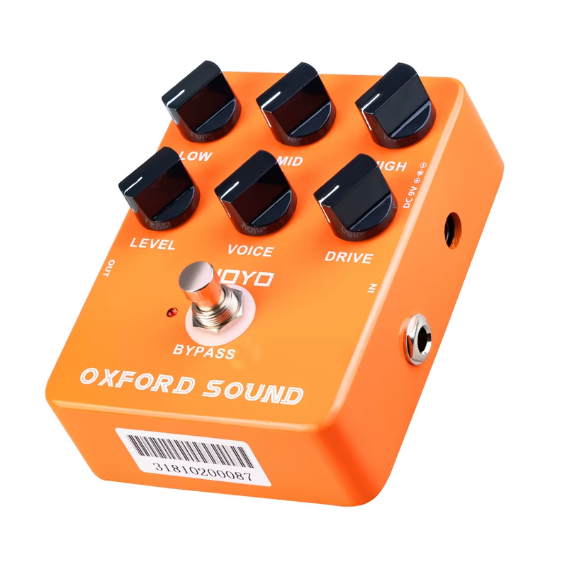 JF-22 OXFORD SOUND Distortion Guitar Pedal Classic 70's British Rock Distortion