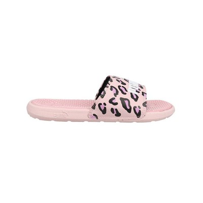 Puma Cool Cat Summer Roar Slide Молодежные розовые повседневные сандалии для девочек 38590502