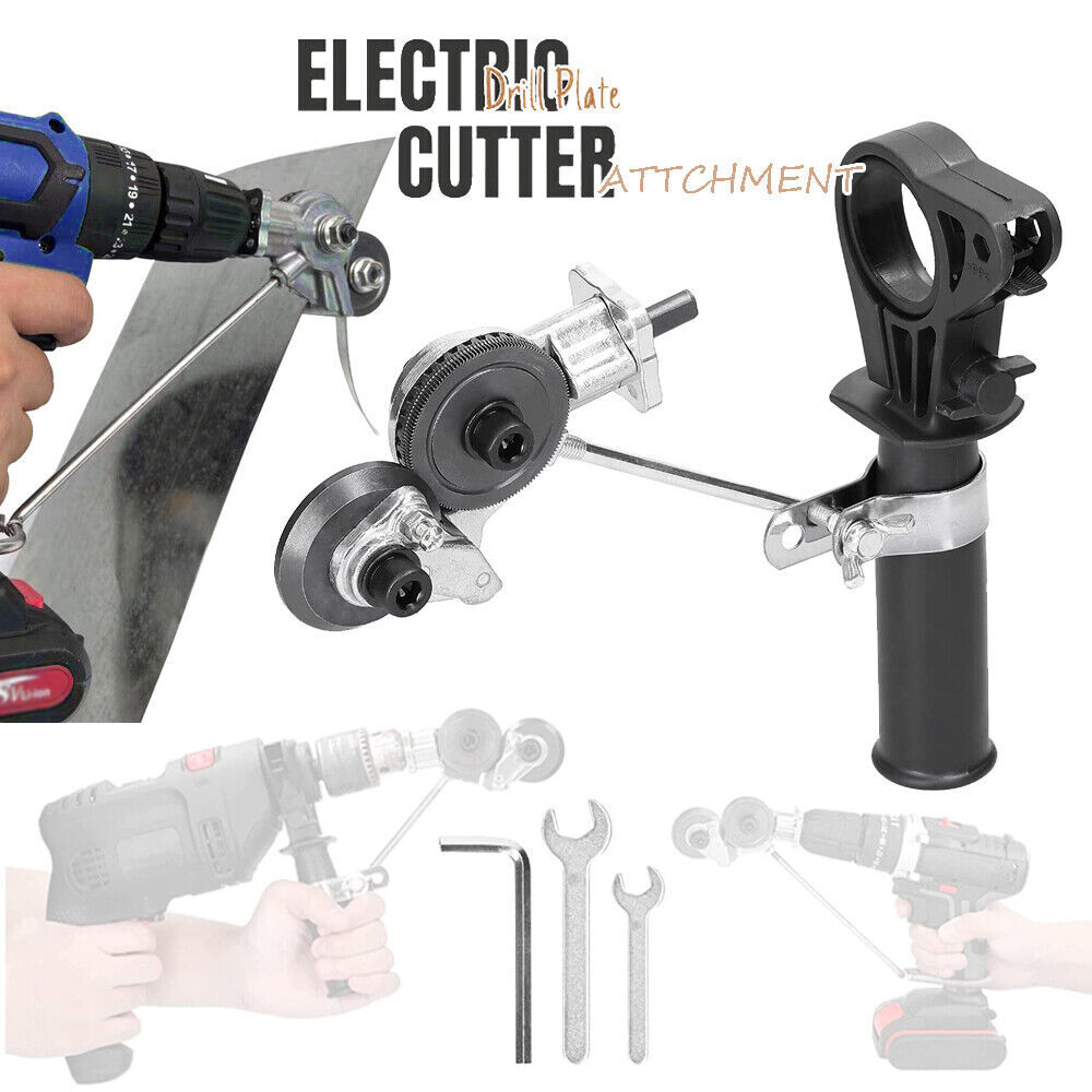 1/2PC Electric Drill Shears Plate Metal Sheet/Iron Cutter Attachment Nibbler Saw